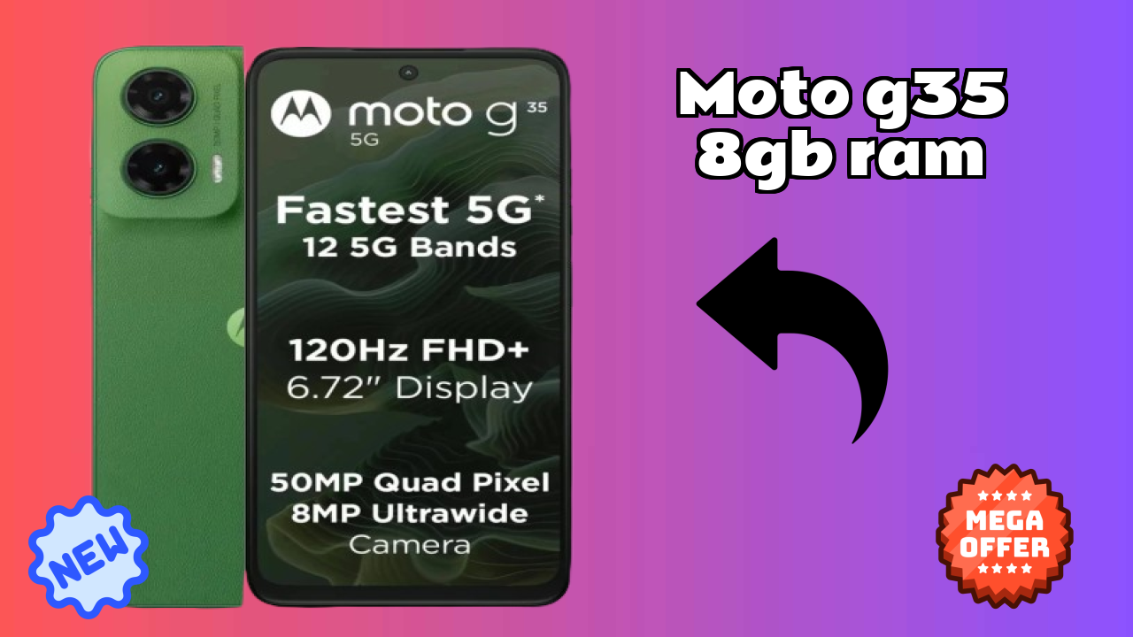 Moto G35 8GB RAM Camera Quality: 50 MP + 8 MP Rear Camera Photo Review