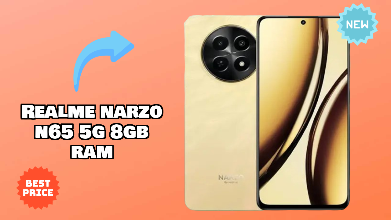 Realme Narzo N65 5G 8GB RAM Camera Quality: 8 MP Front Camera Selfie Test