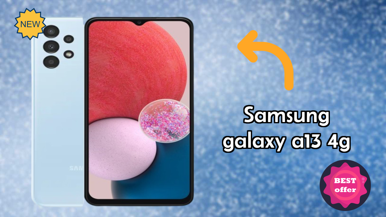 Samsung Galaxy A13 4G Display Technology: PLS TFT LCD Quality